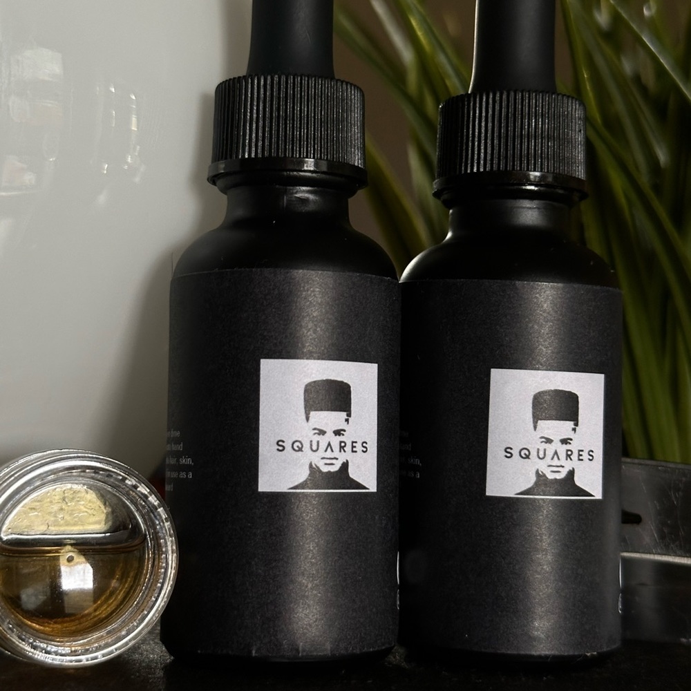 SQUARES Beard&Body Deep Conditioning Oils.